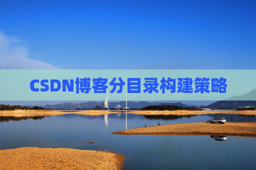 CSDN博客分目录构建策略
